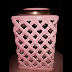 Windlicht Licht Roze Keramiek Mica Mooisfeervolwonen
